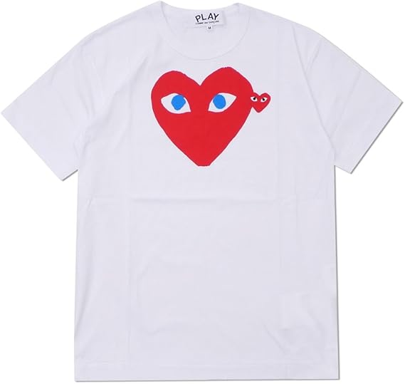 コムデギャルソンCOMME des GARCONSプレイハートロゴ長袖Tシャツ
